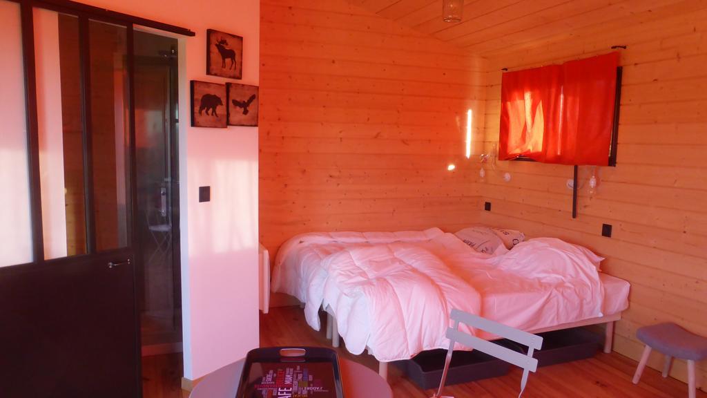 La Cabane Perchee Du Faucon Frechou-Frechet Eksteriør bilde