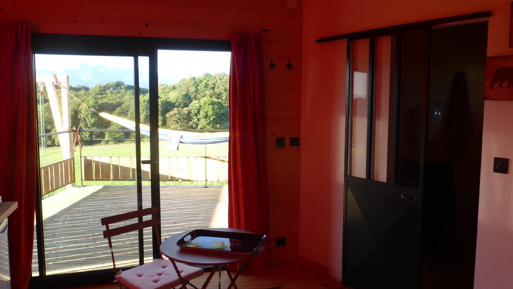 La Cabane Perchee Du Faucon Frechou-Frechet Eksteriør bilde