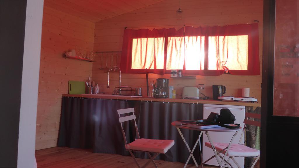La Cabane Perchee Du Faucon Frechou-Frechet Eksteriør bilde
